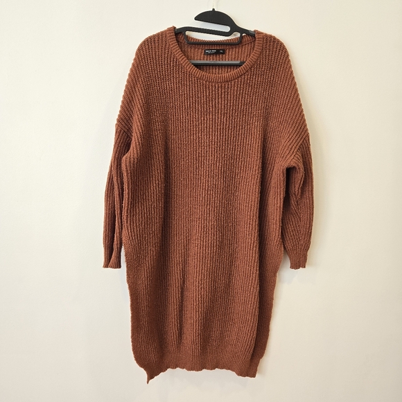 Burnt Orange Long Sweater - Picture 1 of 5